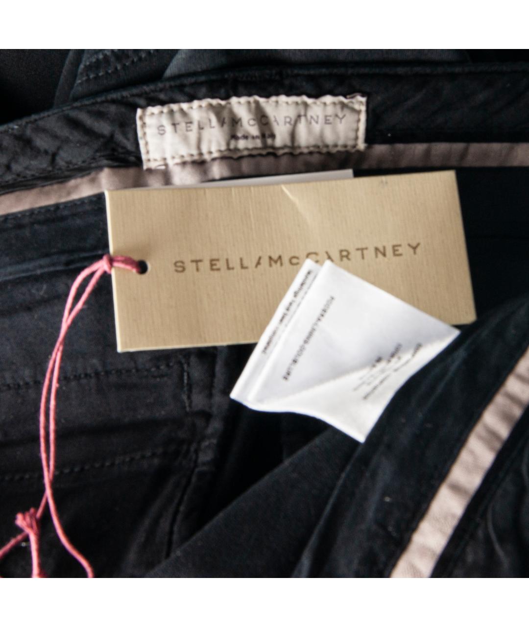 STELLA MCCARTNEY Черные хлопко-эластановые джинсы слим, фото 6