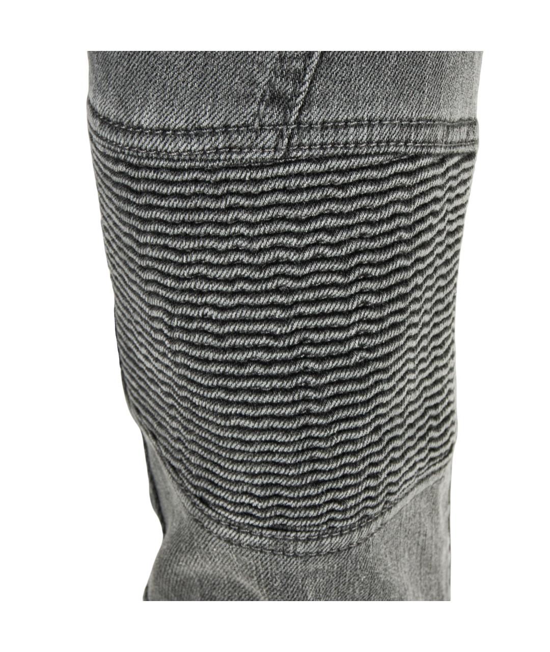 STELLA MCCARTNEY Серые хлопко-эластановые джинсы слим, фото 3