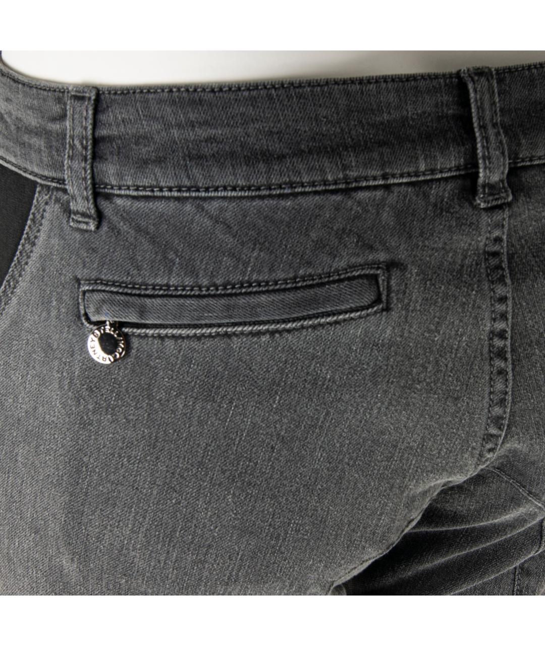 STELLA MCCARTNEY Серые хлопко-эластановые джинсы слим, фото 4