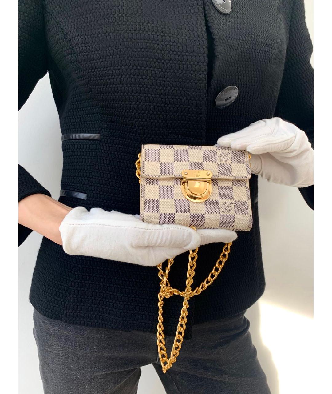 LOUIS VUITTON Белый кошелек, фото 6