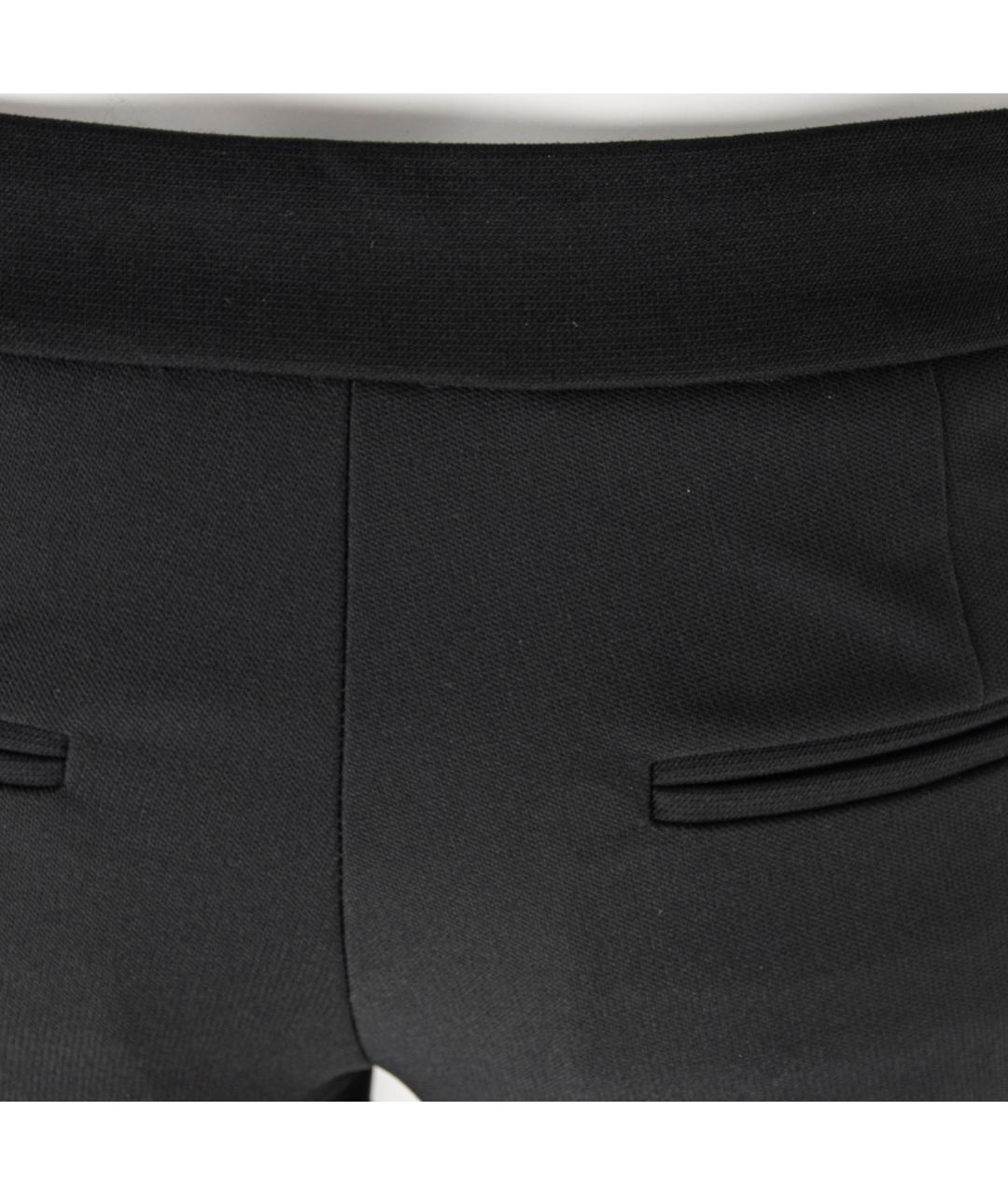 STELLA MCCARTNEY Черные полиамидовые прямые брюки, фото 4