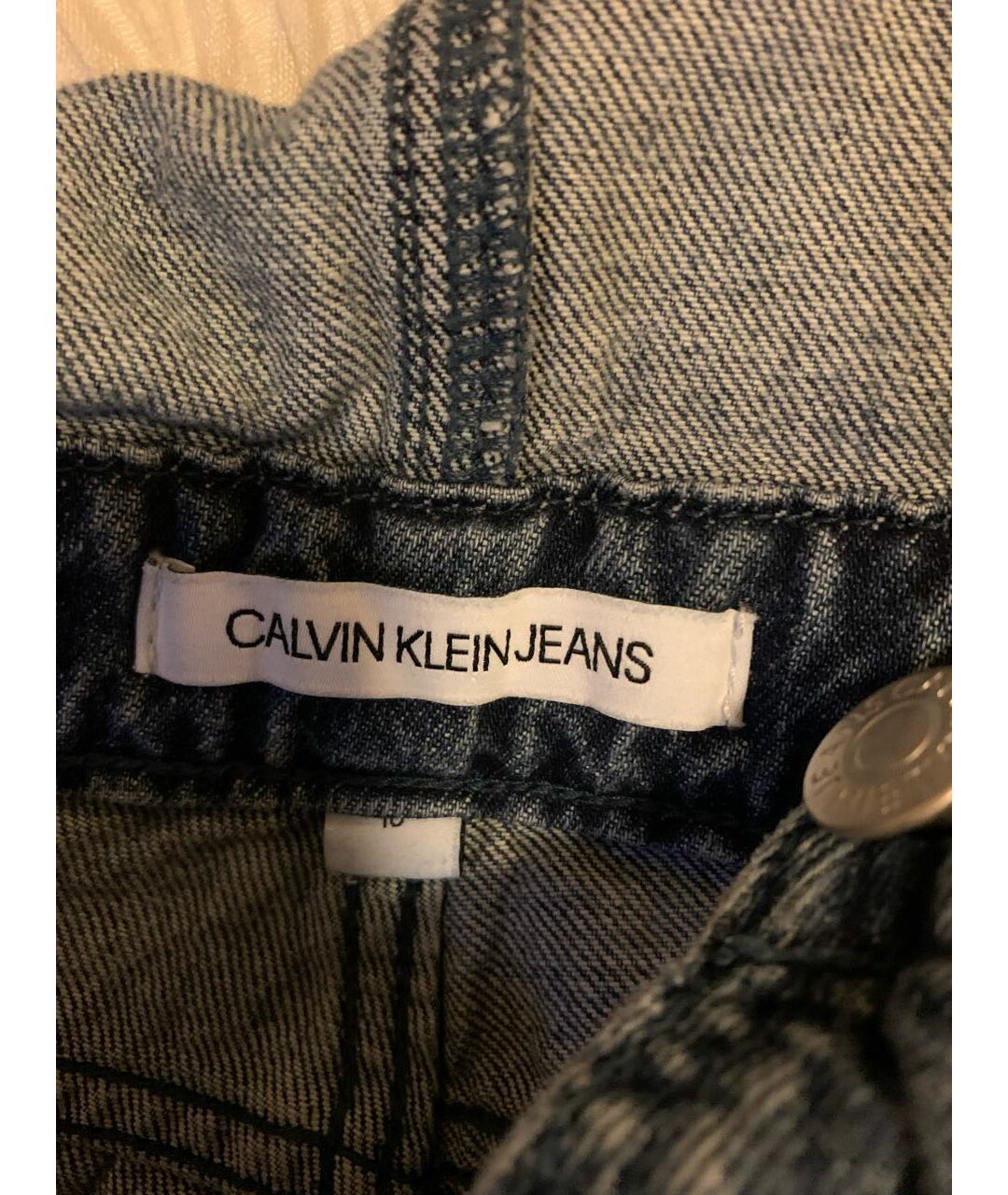 CALVIN KLEIN JEANS Синие деним детские джинсы, фото 3
