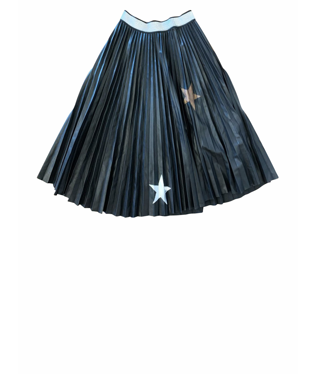 MONNALISA Черная хлопковая юбка, фото 1