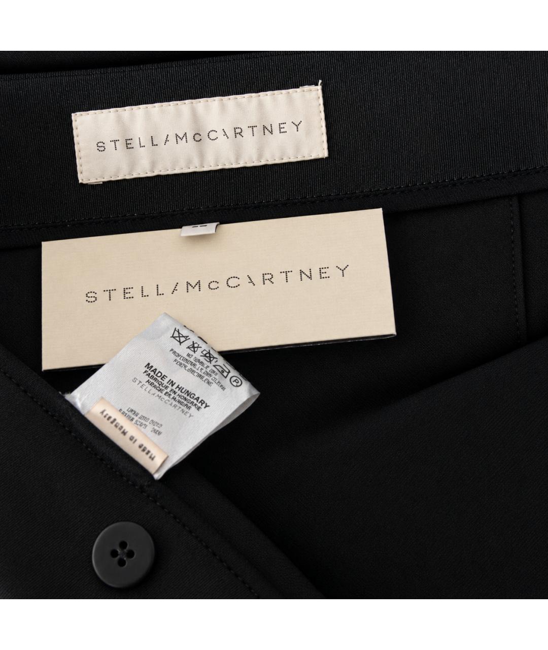 STELLA MCCARTNEY Черные хлопковые леггинсы и велосипедки, фото 6
