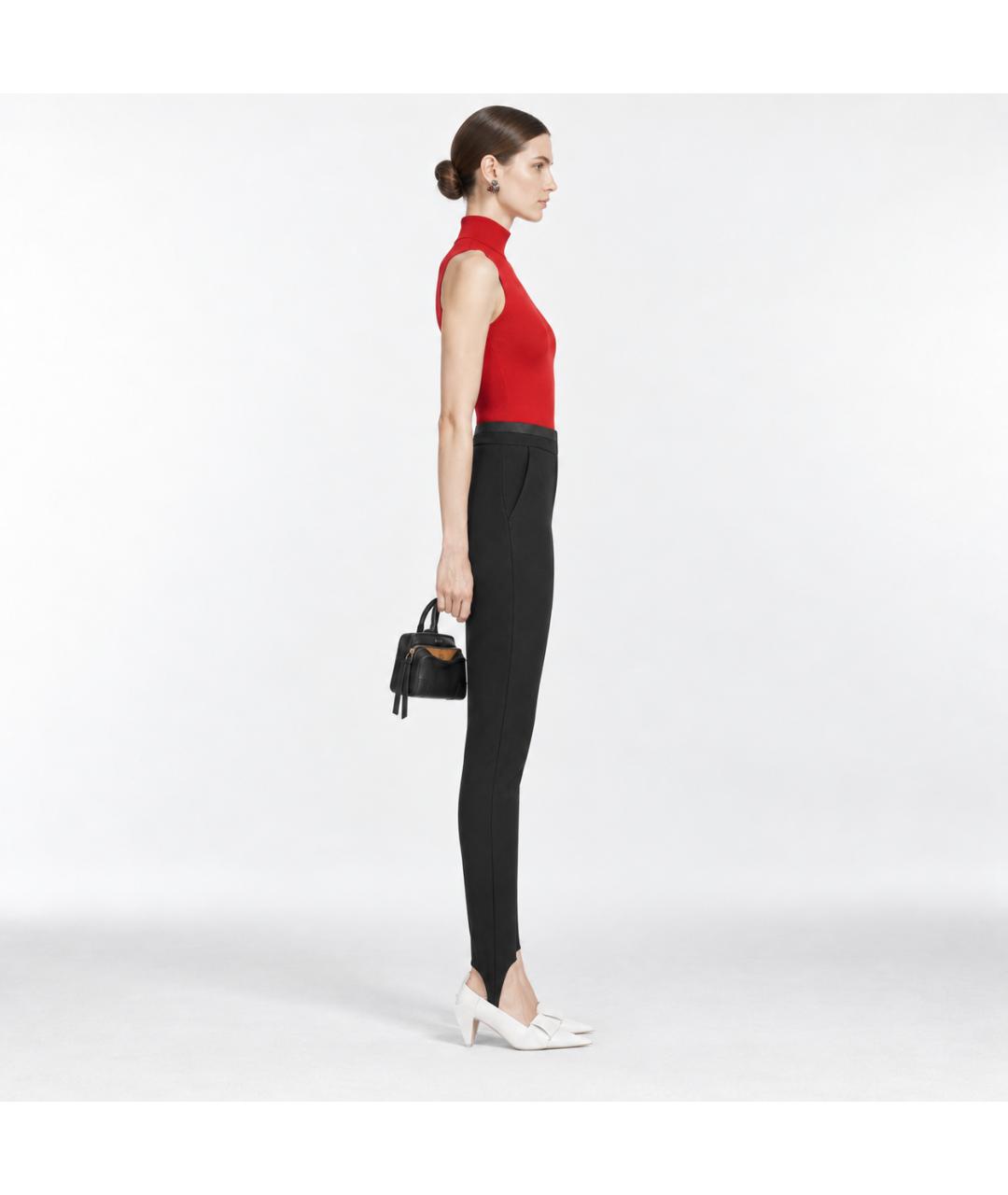 STELLA MCCARTNEY Черные хлопковые леггинсы и велосипедки, фото 9