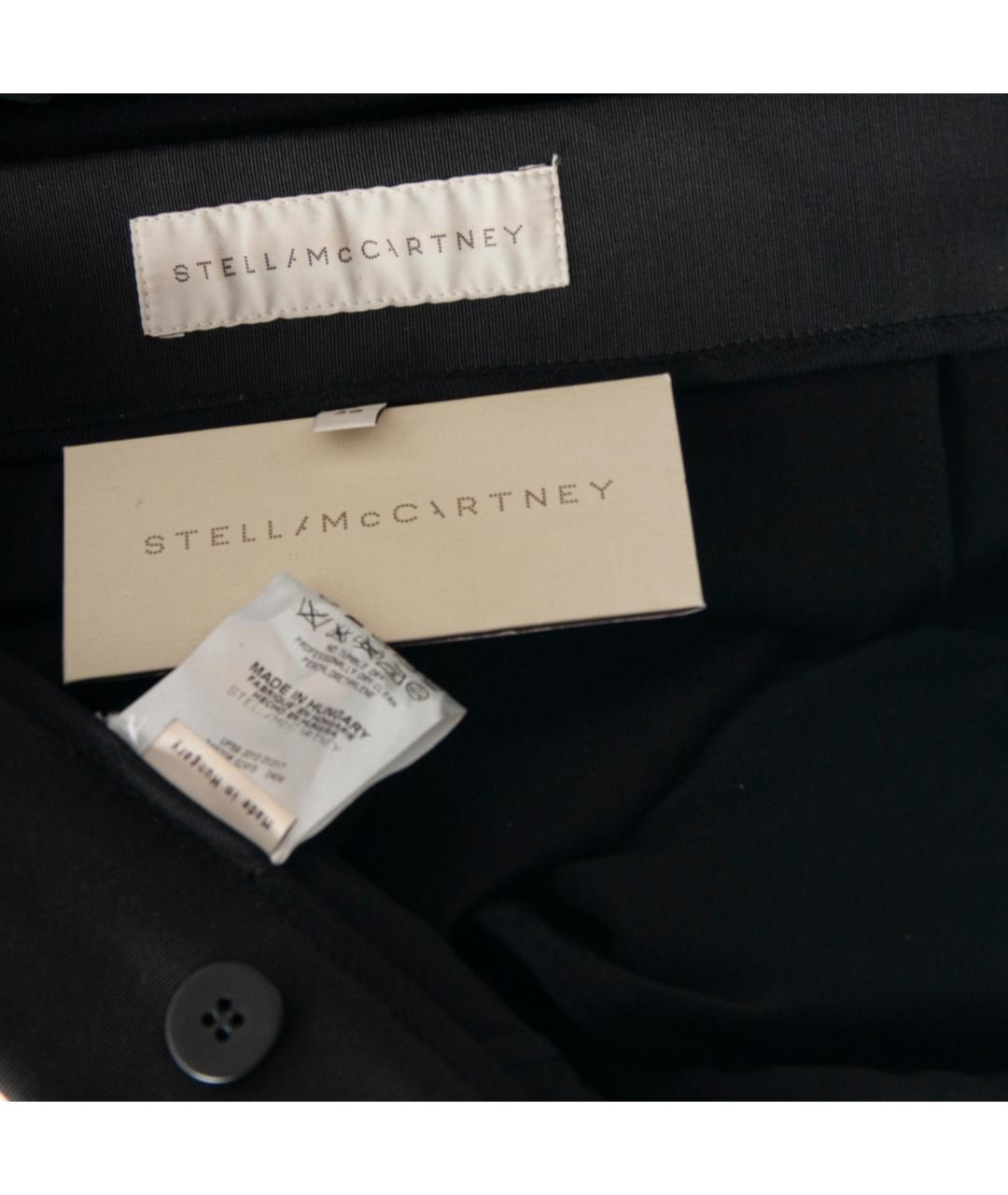 STELLA MCCARTNEY Черные хлопковые леггинсы и велосипедки, фото 6