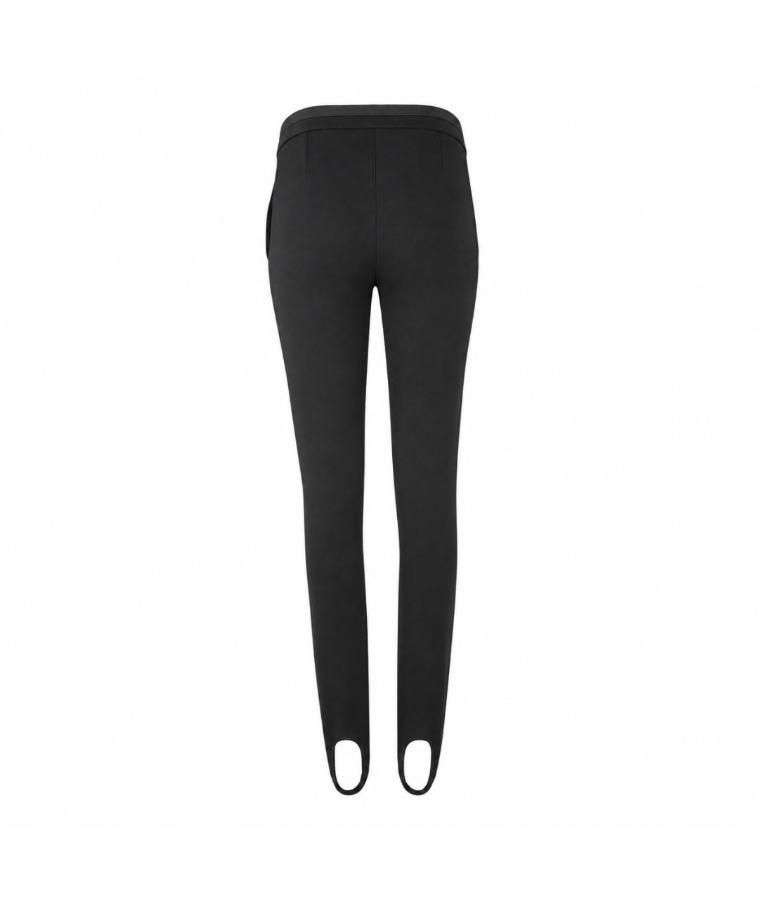 STELLA MCCARTNEY Черные хлопковые леггинсы и велосипедки, фото 3