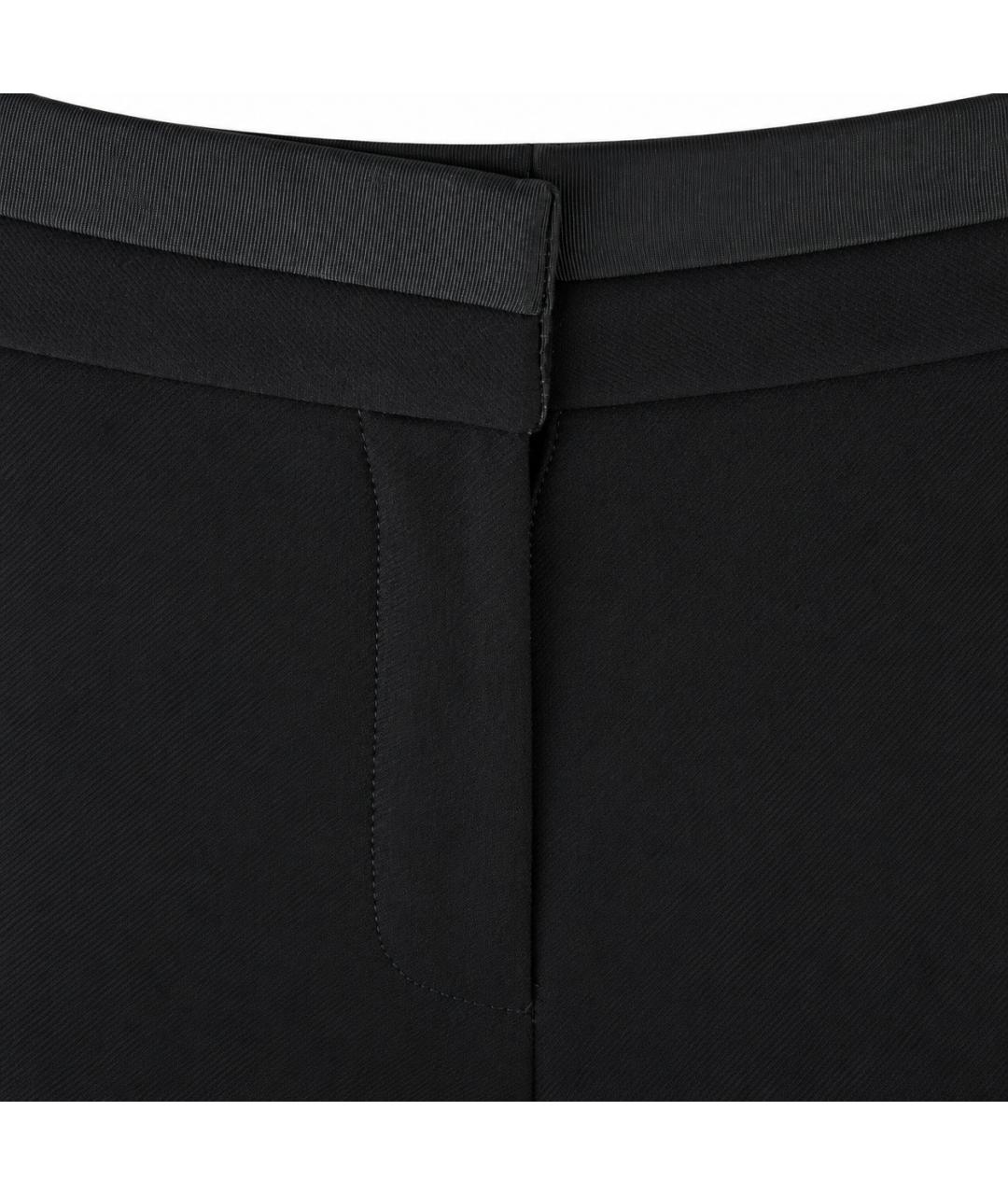 STELLA MCCARTNEY Черные хлопковые леггинсы и велосипедки, фото 2