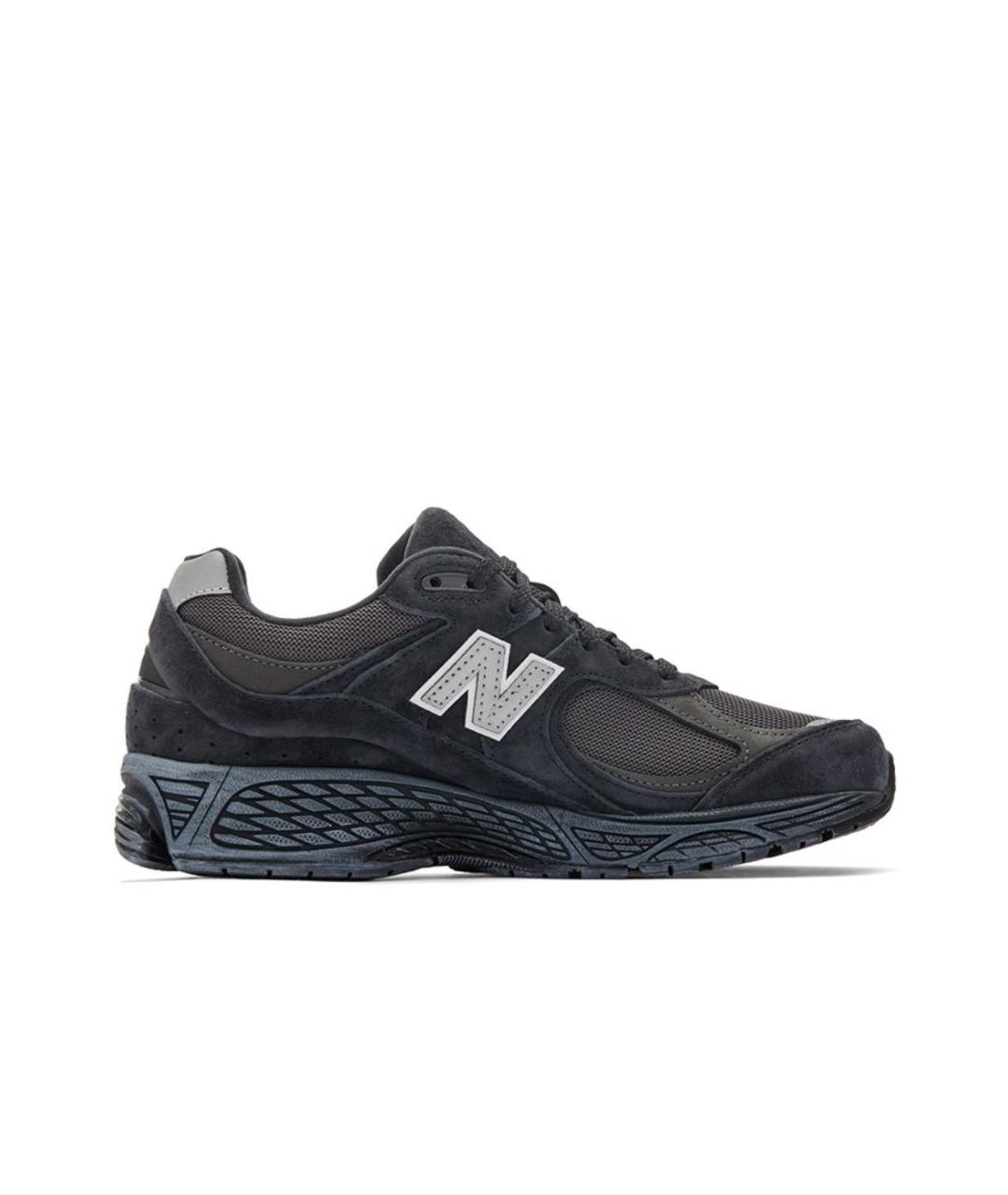 NEW BALANCE Черные замшевые низкие кроссовки / кеды, фото 2