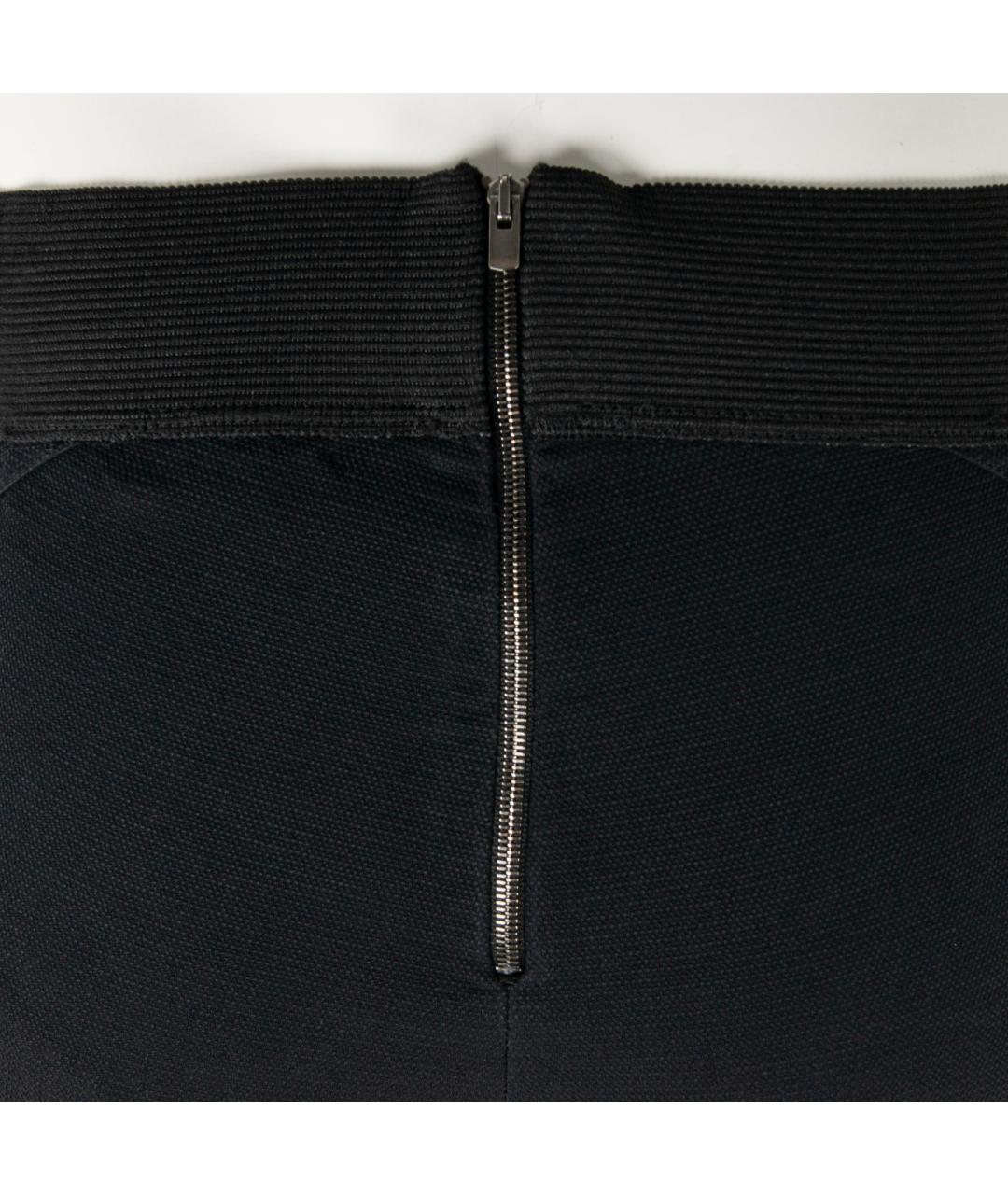 STELLA MCCARTNEY Черные хлопковые брюки узкие, фото 4