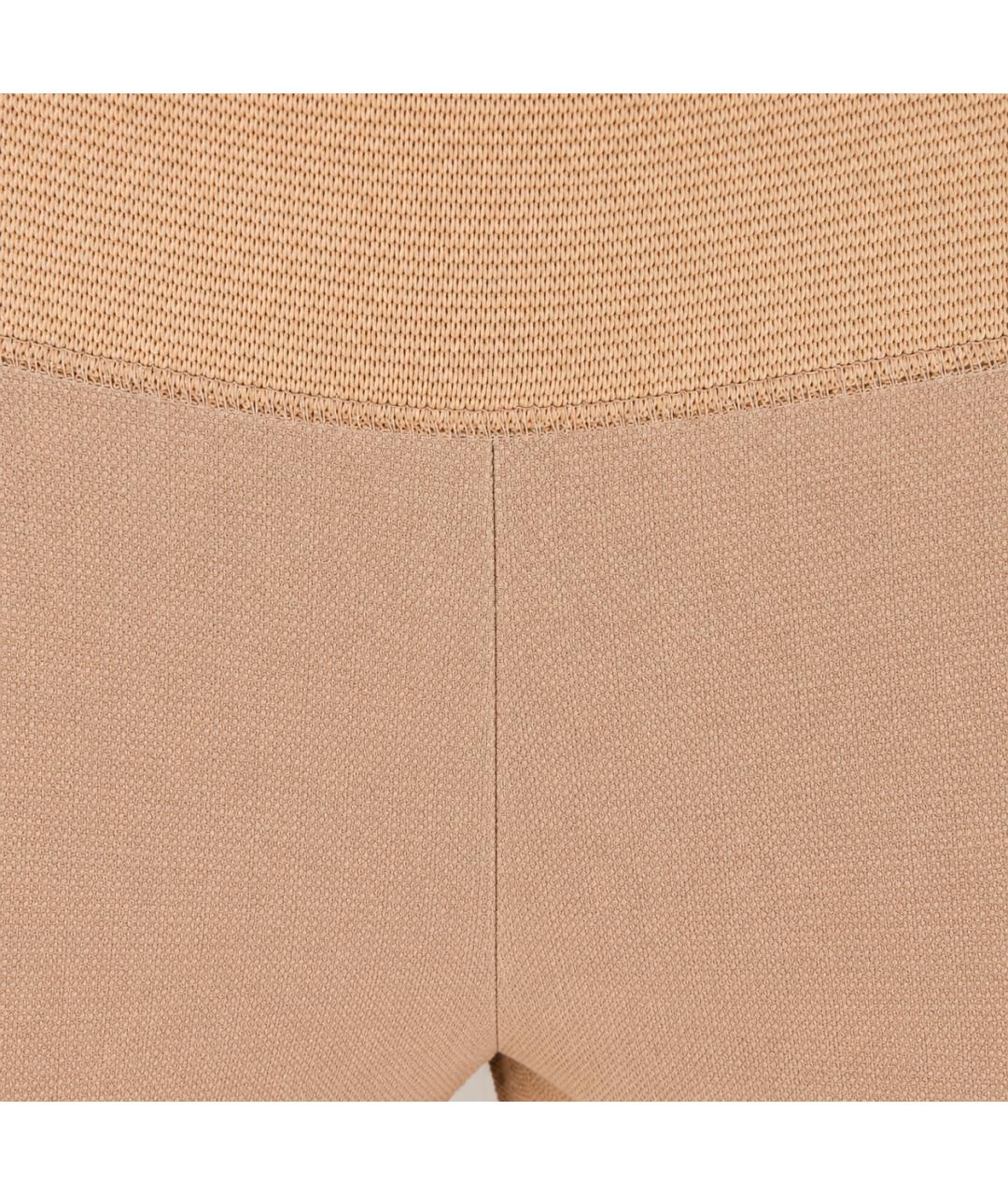 STELLA MCCARTNEY Бежевые хлопковые брюки узкие, фото 2