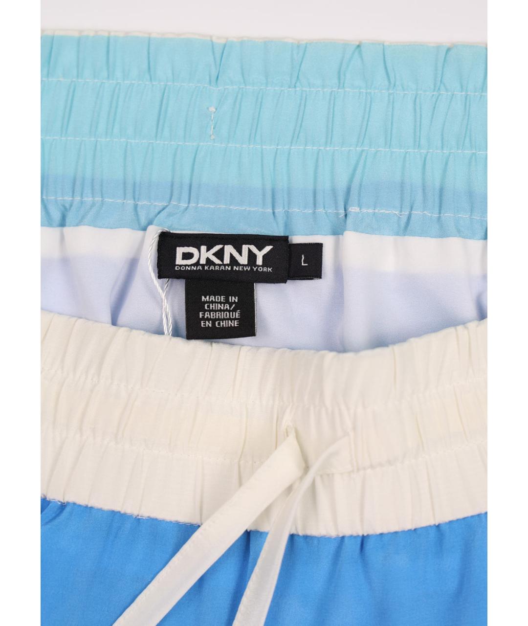 DKNY Мульти шелковая юбка мини, фото 3