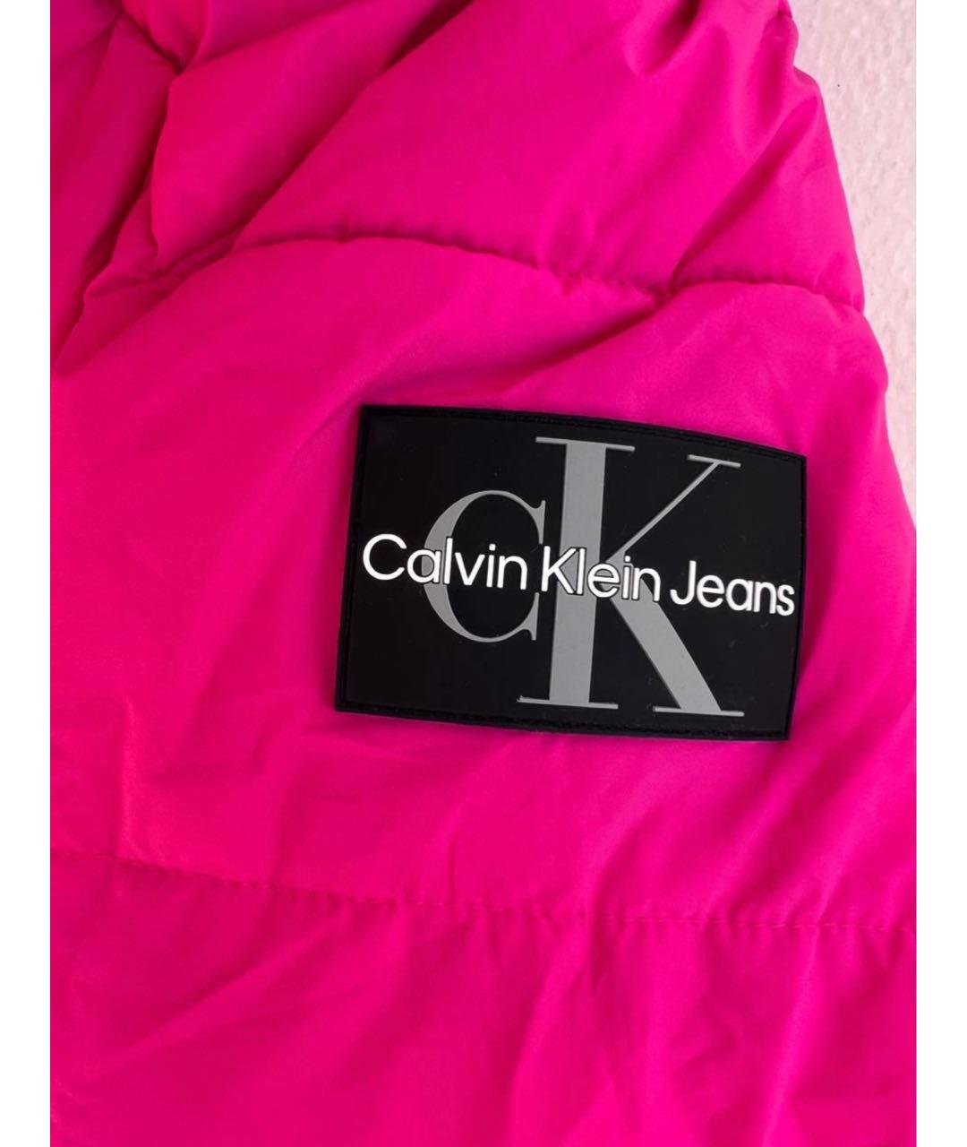 CALVIN KLEIN JEANS Фуксия куртка, фото 3