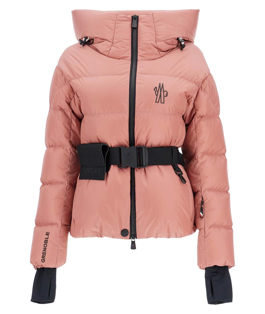 MONCLER GRENOBLE Розовая куртка, фото 2