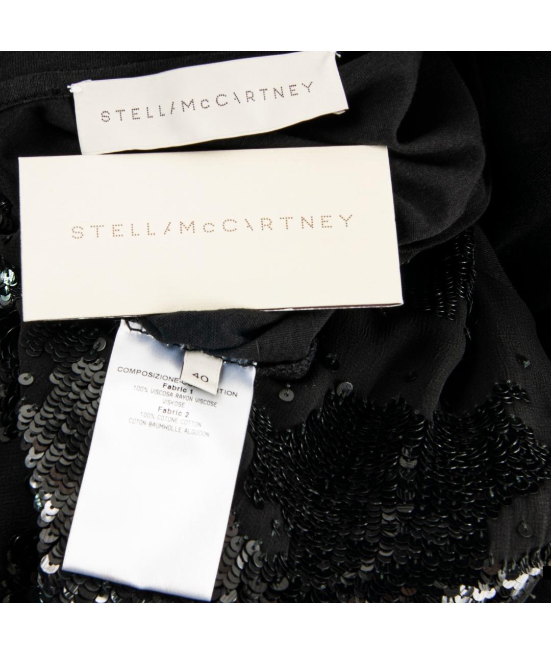 STELLA MCCARTNEY Черная хлопковая блузы, фото 4