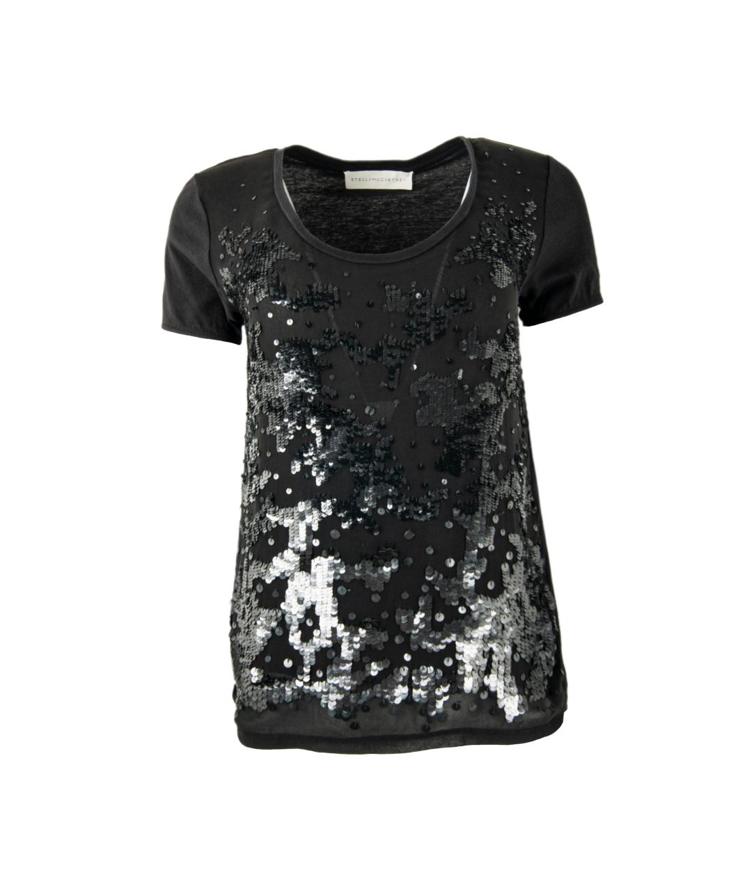 STELLA MCCARTNEY Черная хлопковая блузы, фото 1