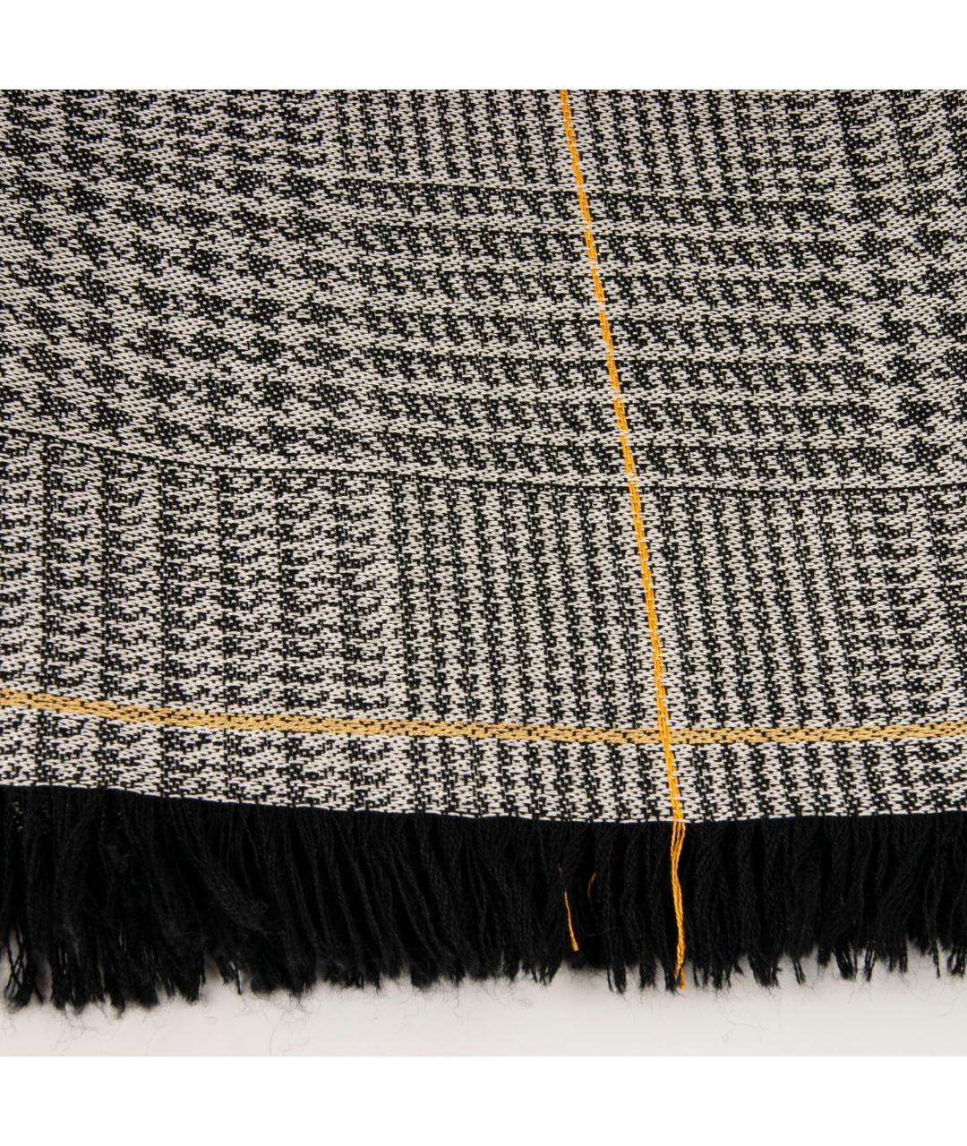 STELLA MCCARTNEY Серый шелковый шарф, фото 2