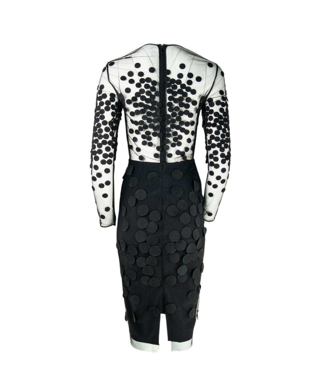 STELLA MCCARTNEY Черное хлопковое вечернее платье, фото 4