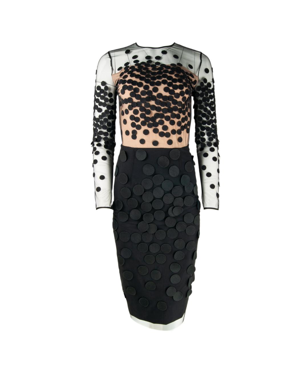STELLA MCCARTNEY Черное хлопковое вечернее платье, фото 1
