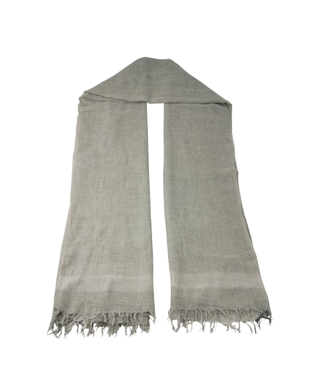 STELLA MCCARTNEY Серый шарф, фото 1