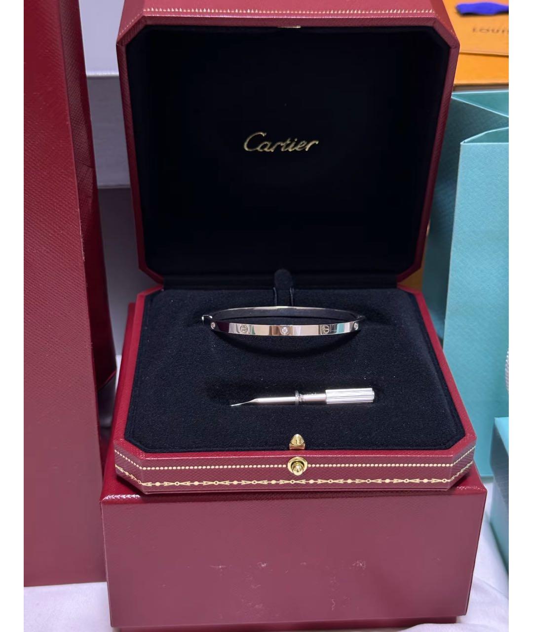 CARTIER Браслет из белого золота, фото 2