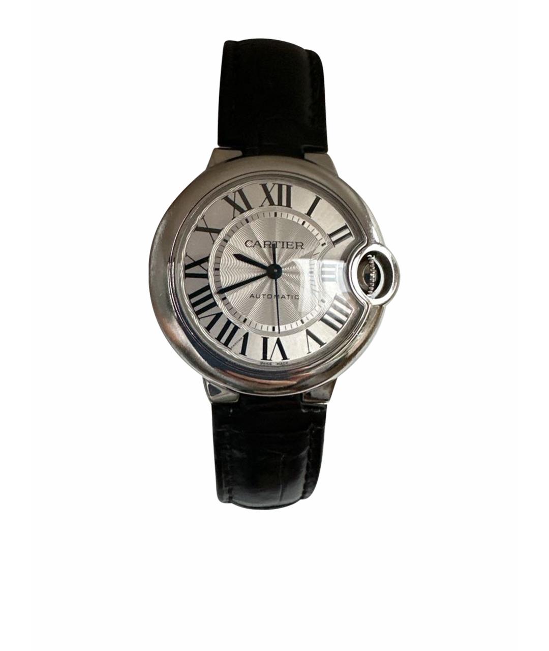 CARTIER Черные часы, фото 1