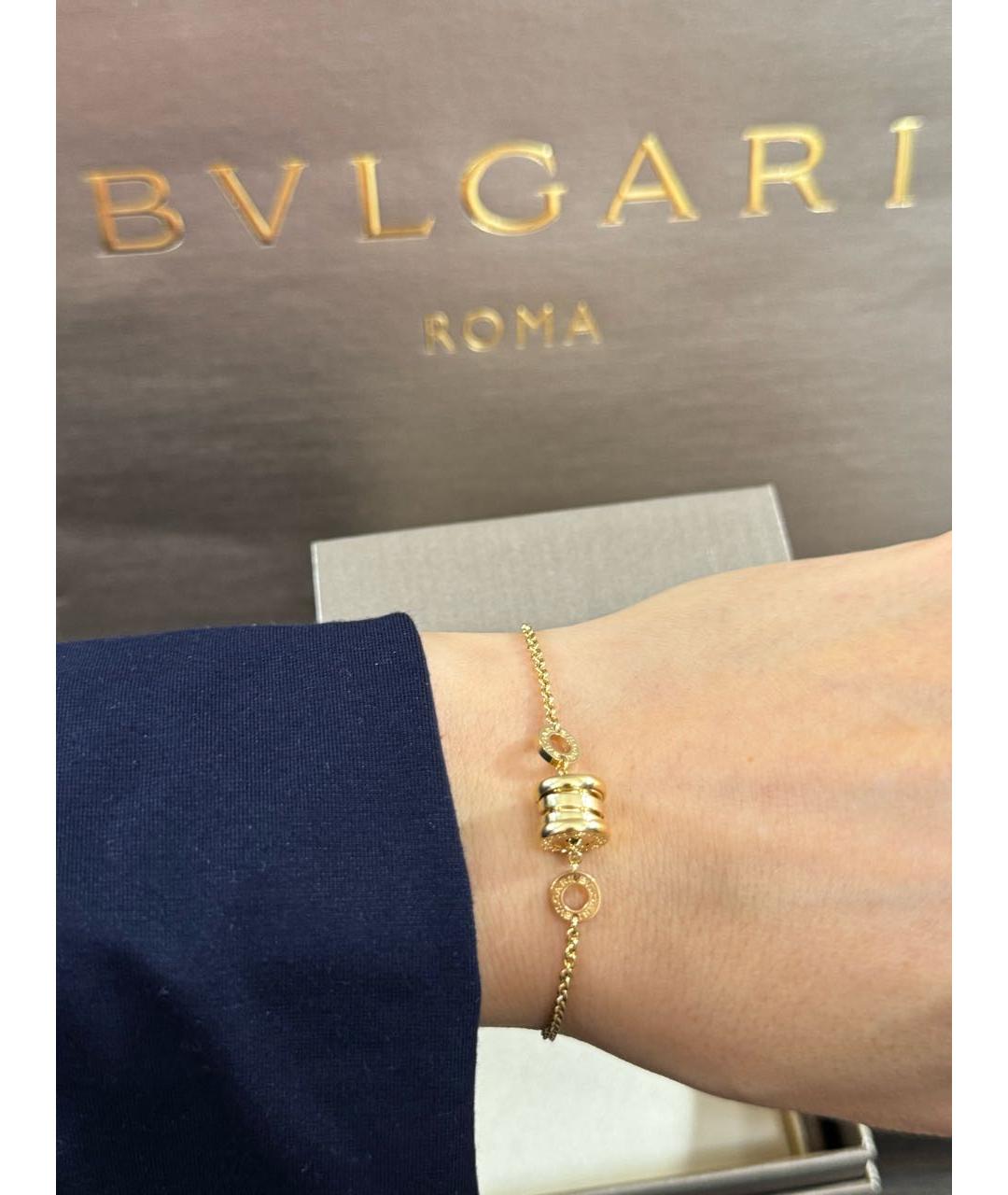 BVLGARI Золотой браслет из желтого золота, фото 3