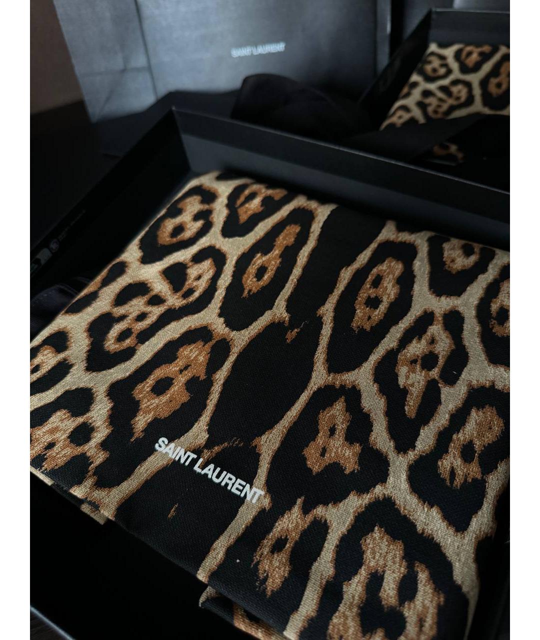 SAINT LAURENT Тканевая сумка тоут, фото 4