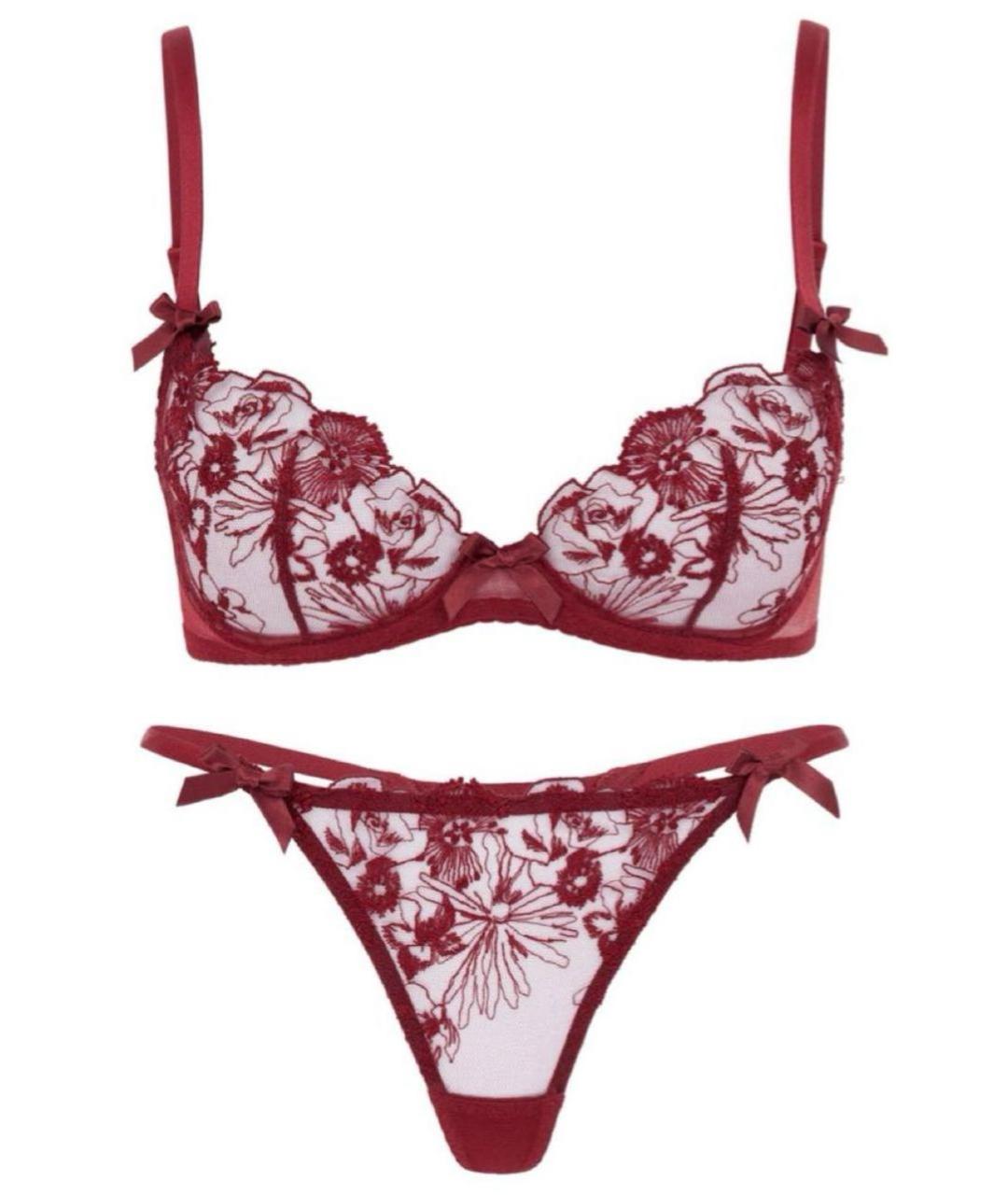 AGENT PROVOCATEUR Бордовый комплекты, фото 1