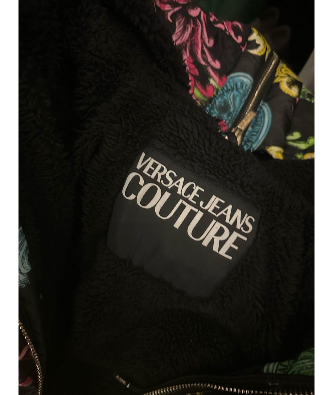 VERSACE JEANS COUTURE Мульти пуховик, фото 4