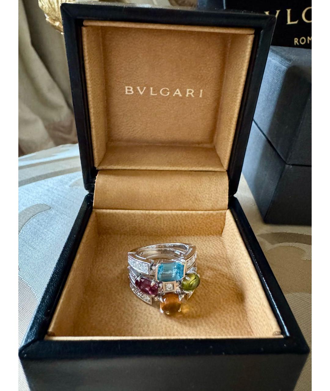 BVLGARI Мульти платиновое кольцо, фото 8