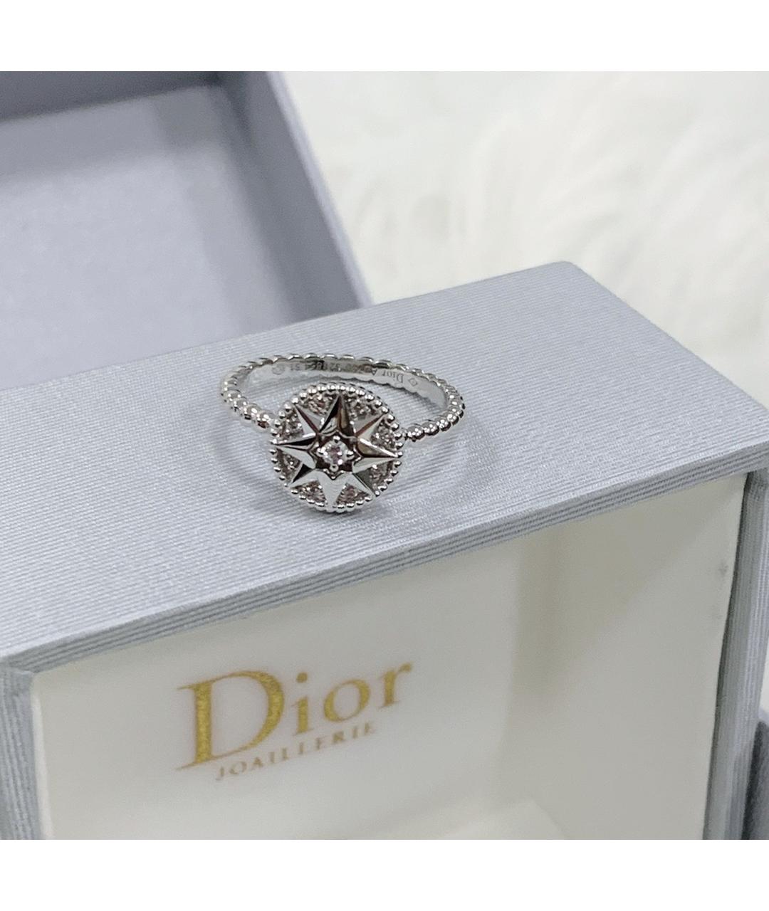 CHRISTIAN DIOR Серебряное кольцо из белого золота, фото 9