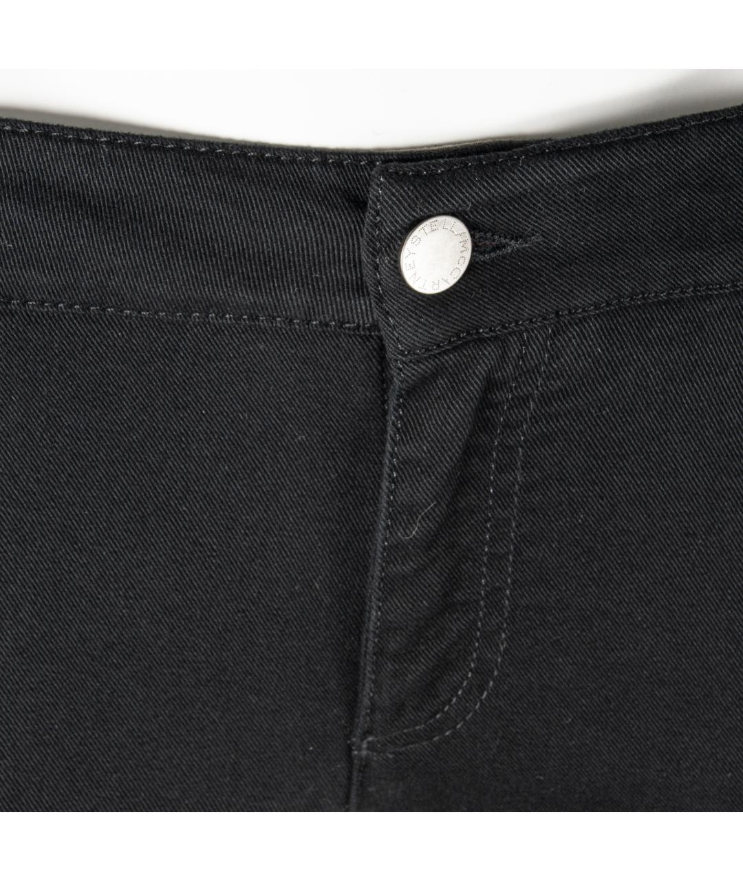 STELLA MCCARTNEY Черные хлопко-эластановые джинсы слим, фото 2