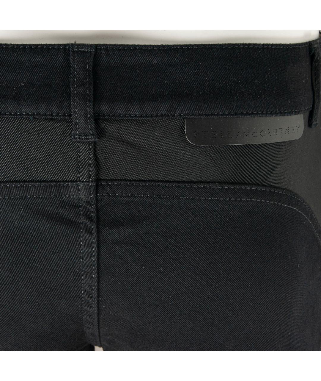 STELLA MCCARTNEY Черные хлопко-эластановые джинсы слим, фото 5