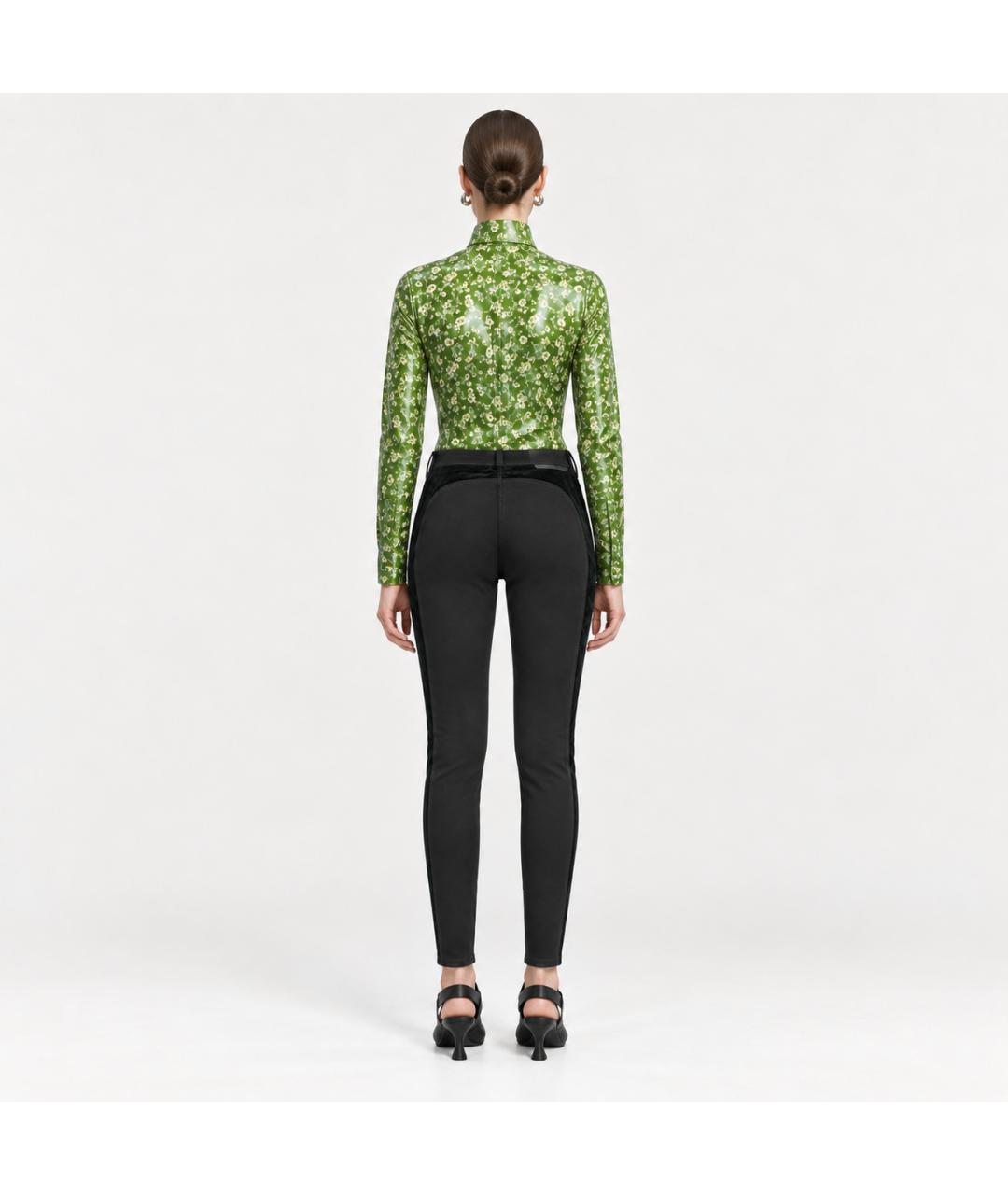 STELLA MCCARTNEY Черные хлопковые джинсы слим, фото 8
