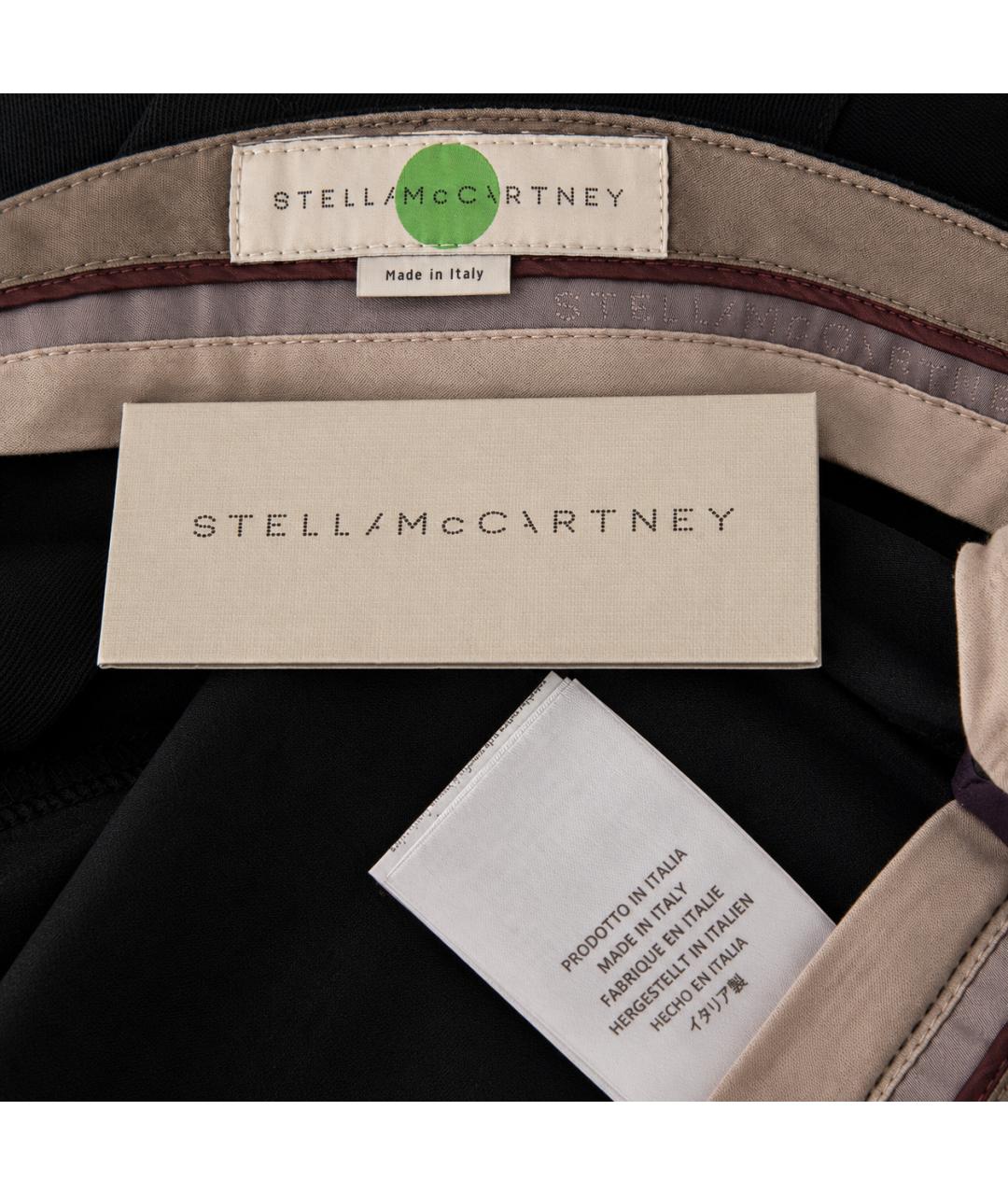 STELLA MCCARTNEY Черные хлопковые джинсы слим, фото 6