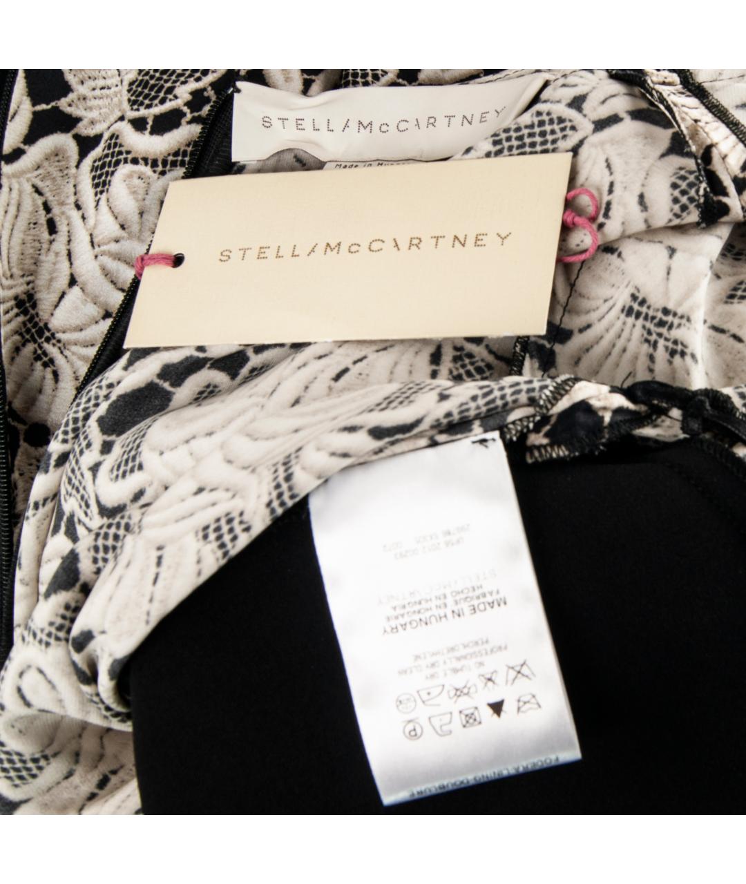 STELLA MCCARTNEY Черное вискозное коктейльное платье, фото 4