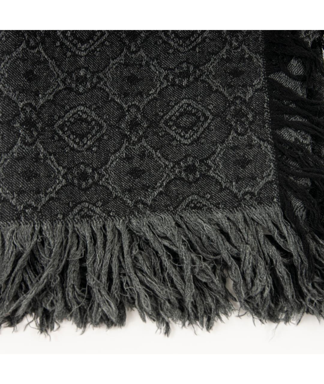 STELLA MCCARTNEY Серый шерстяной шарф, фото 2