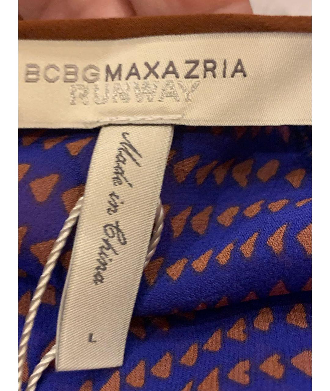 BCBG MAXAZRIA Мульти шелковая блузы, фото 6