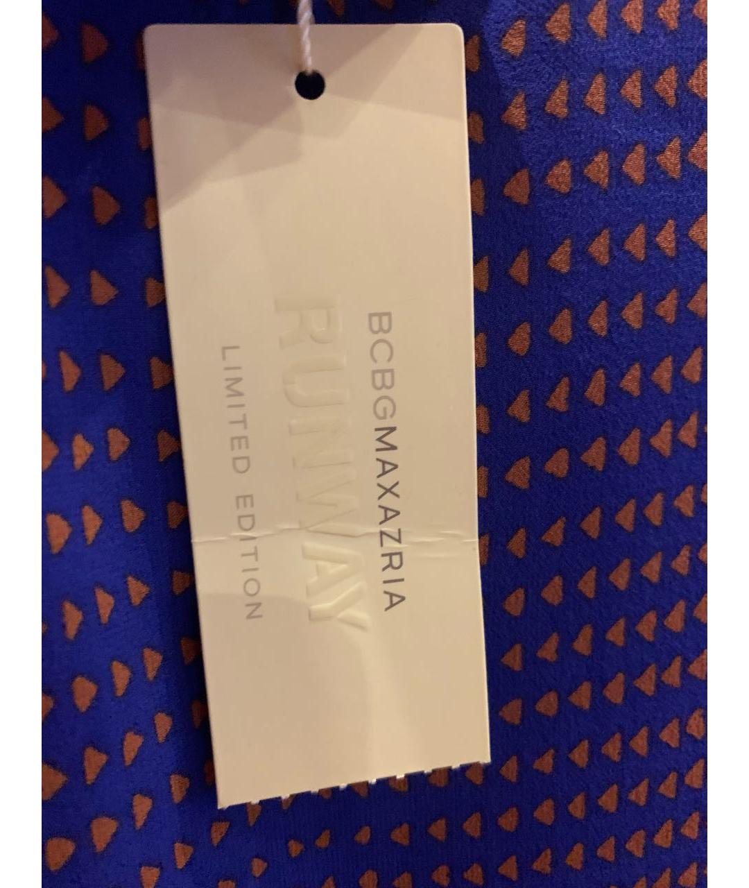 BCBG MAXAZRIA Мульти шелковая блузы, фото 5