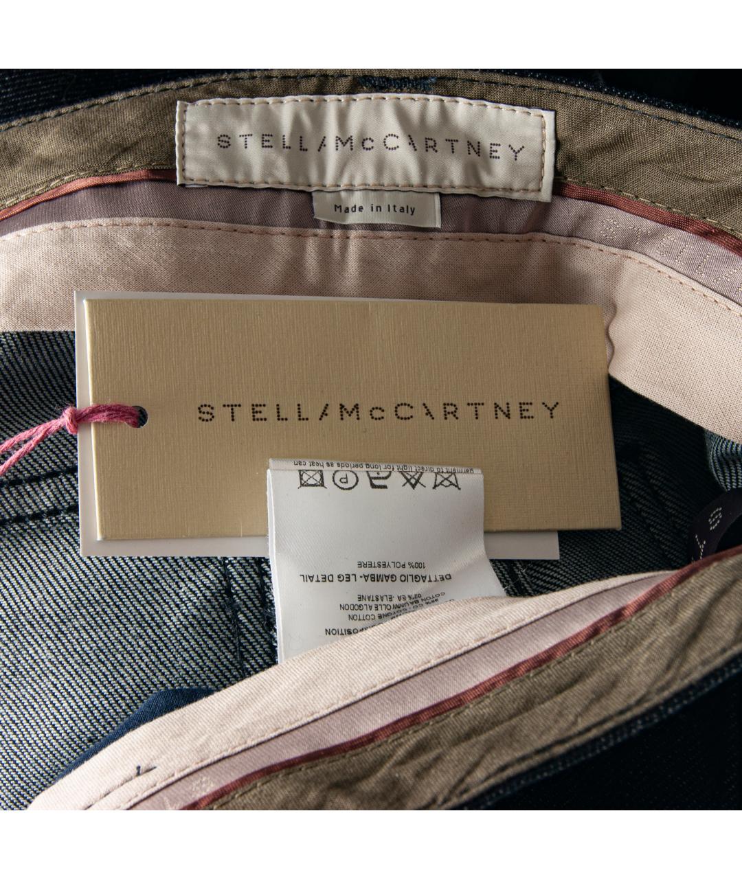 STELLA MCCARTNEY Темно-синие хлопко-эластановые джинсы слим, фото 6