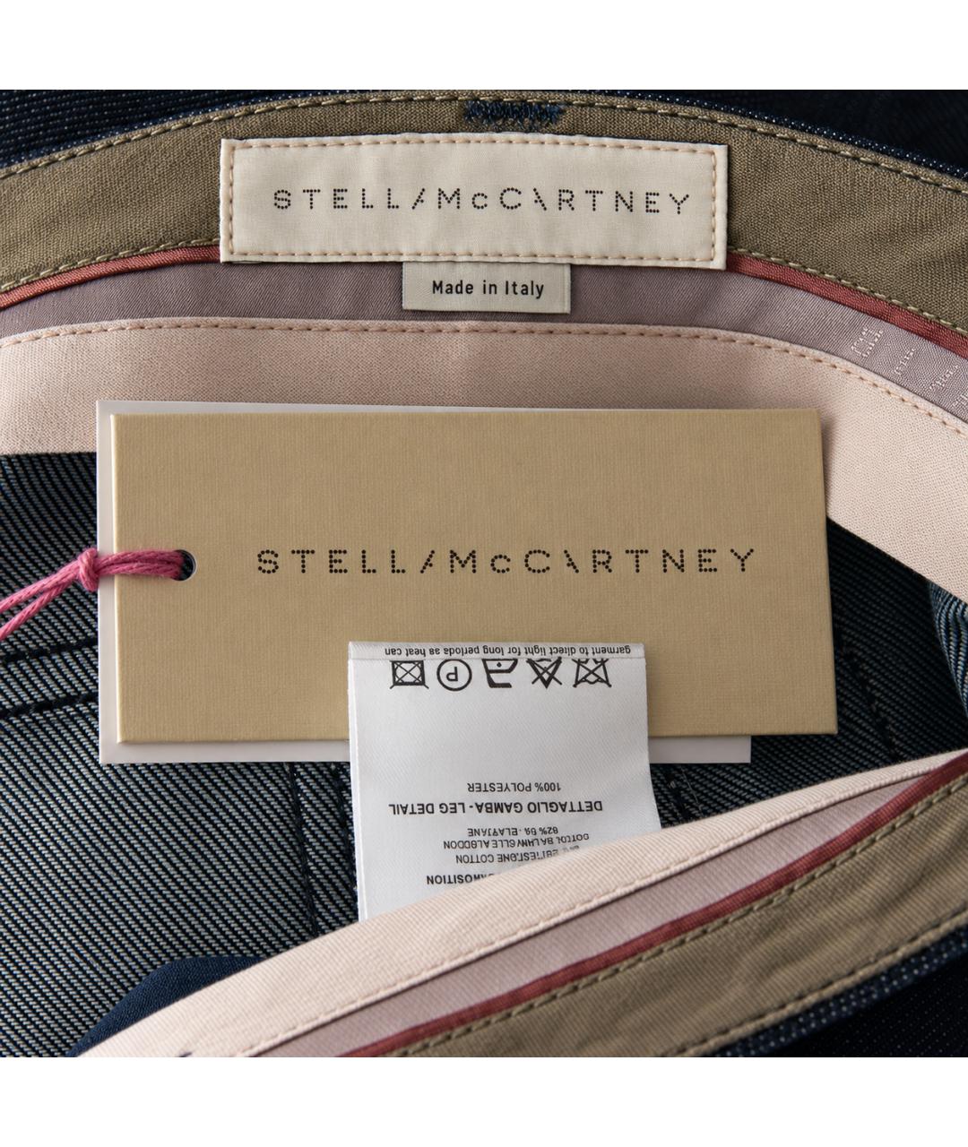 STELLA MCCARTNEY Темно-синие хлопко-эластановые джинсы слим, фото 6