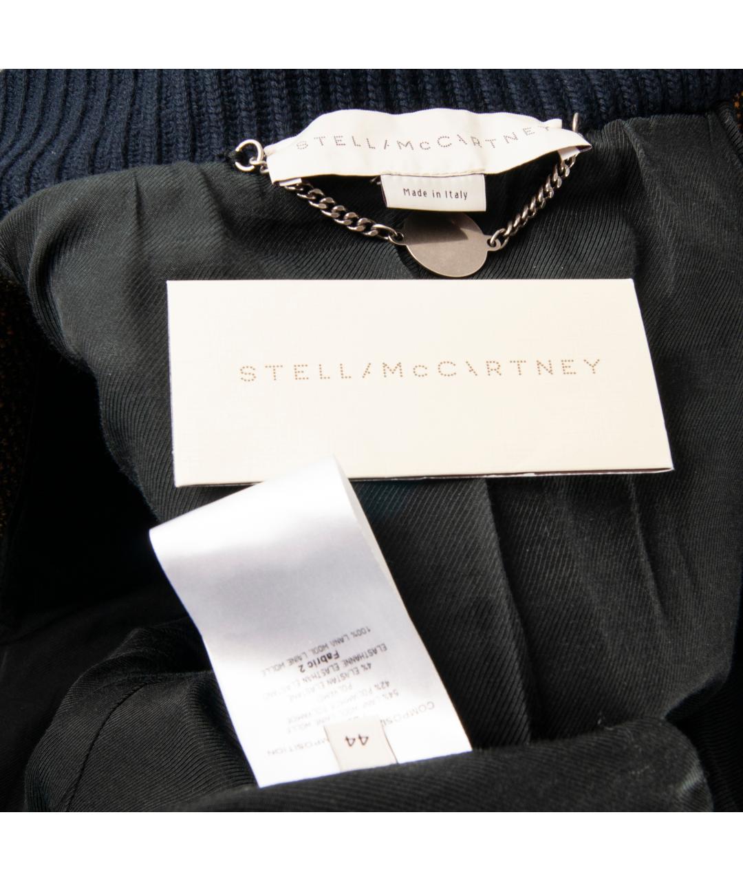 STELLA MCCARTNEY Горчичное шерстяное пальто, фото 4