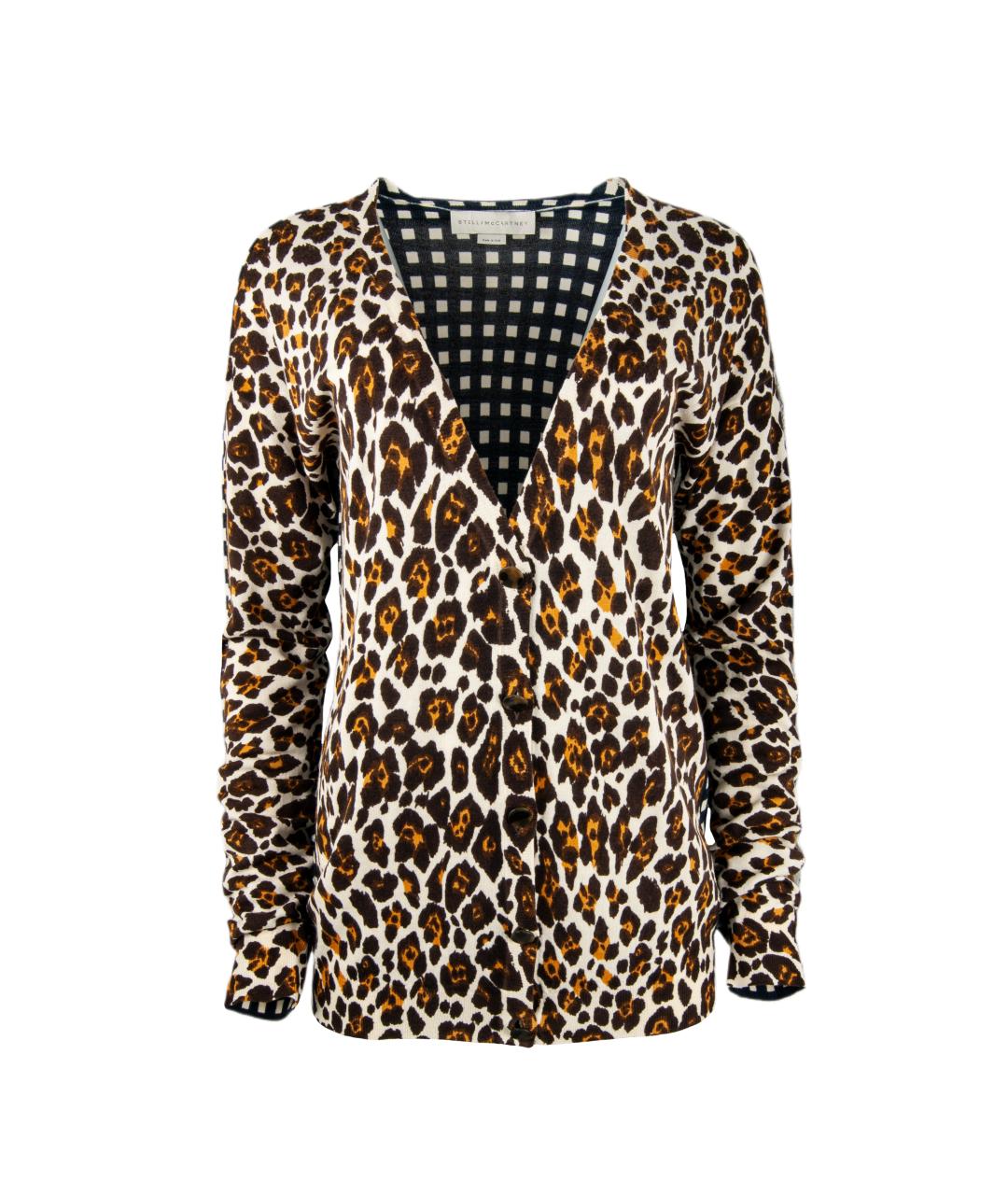 STELLA MCCARTNEY Мульти шерстяной кардиган, фото 1