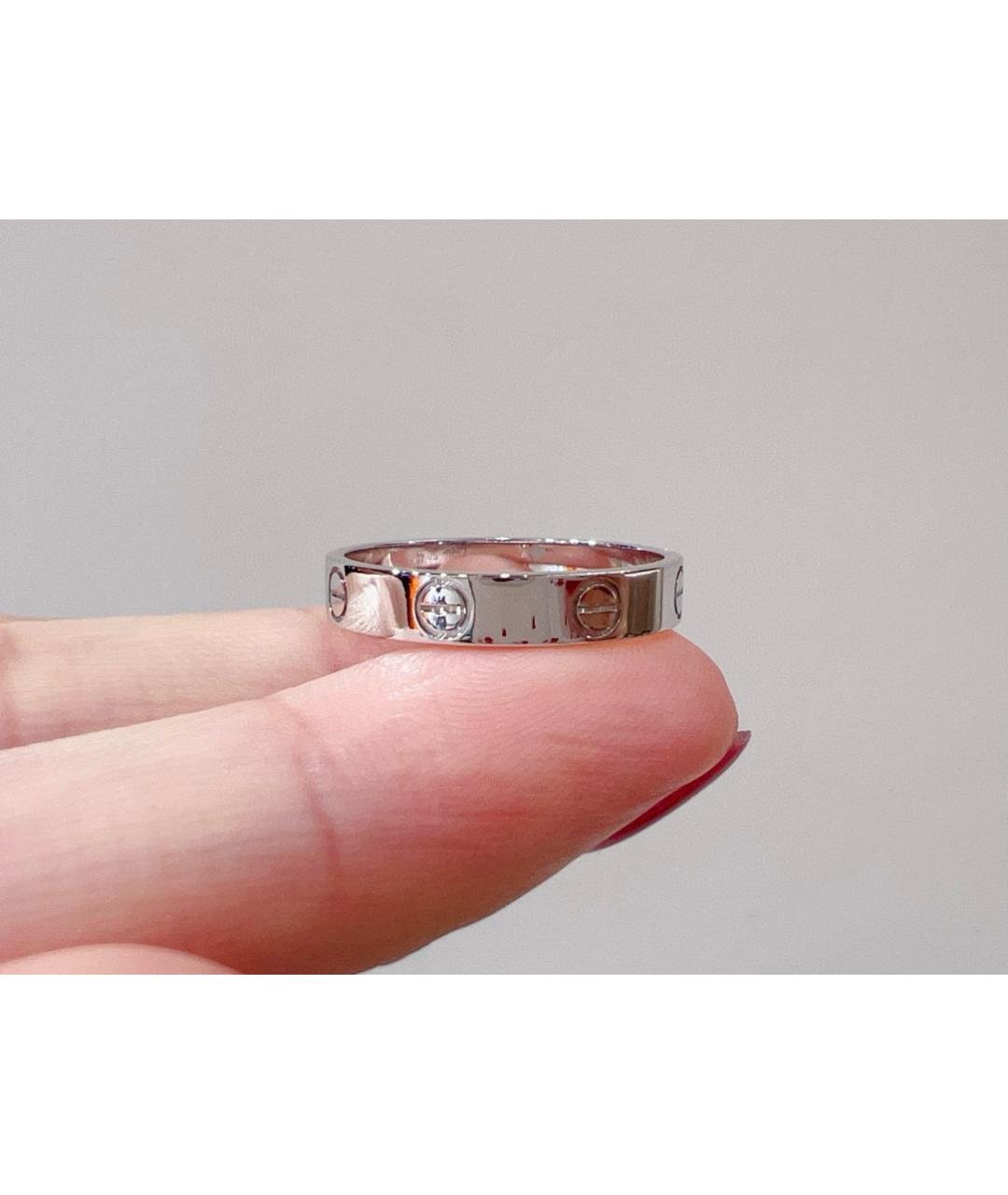 CARTIER Белое кольцо из белого золота, фото 2