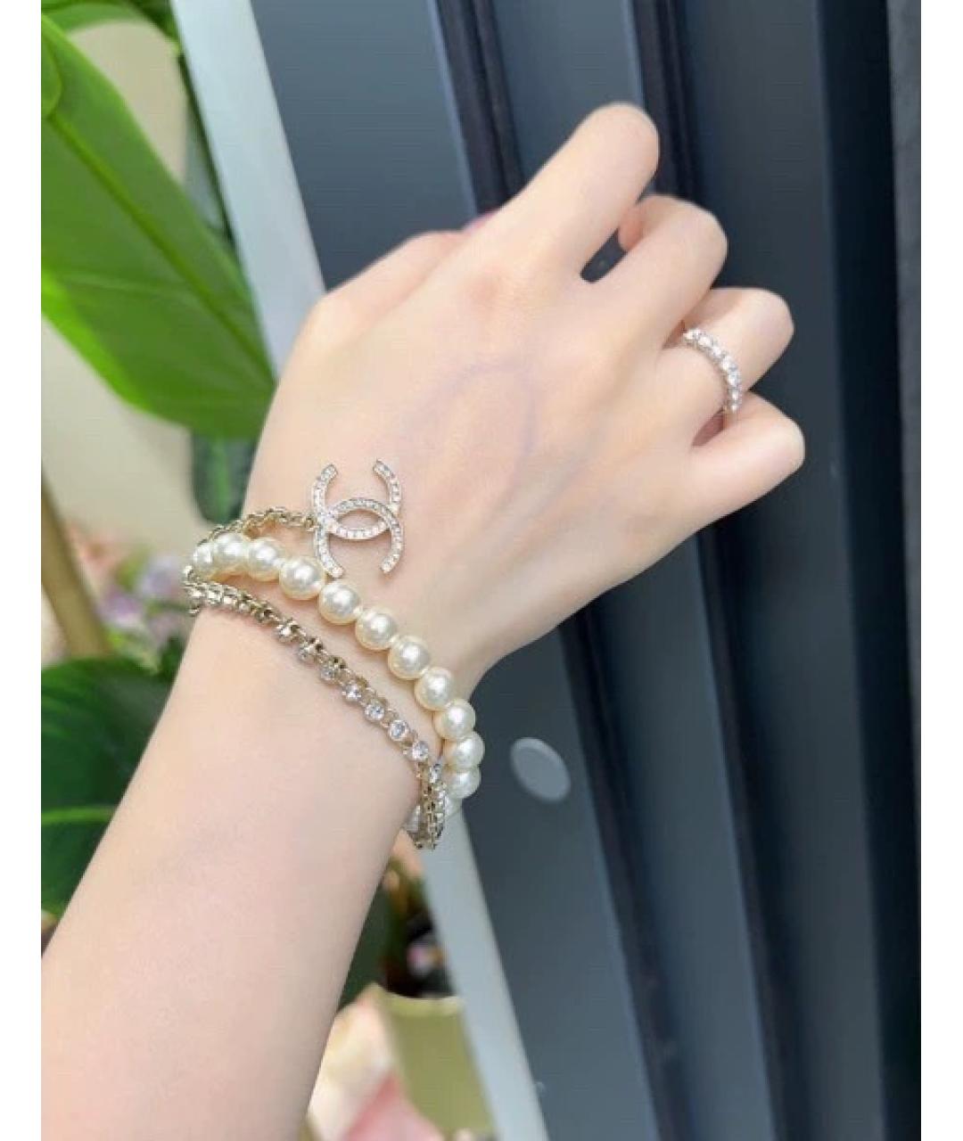 CHANEL Белый браслет, фото 6