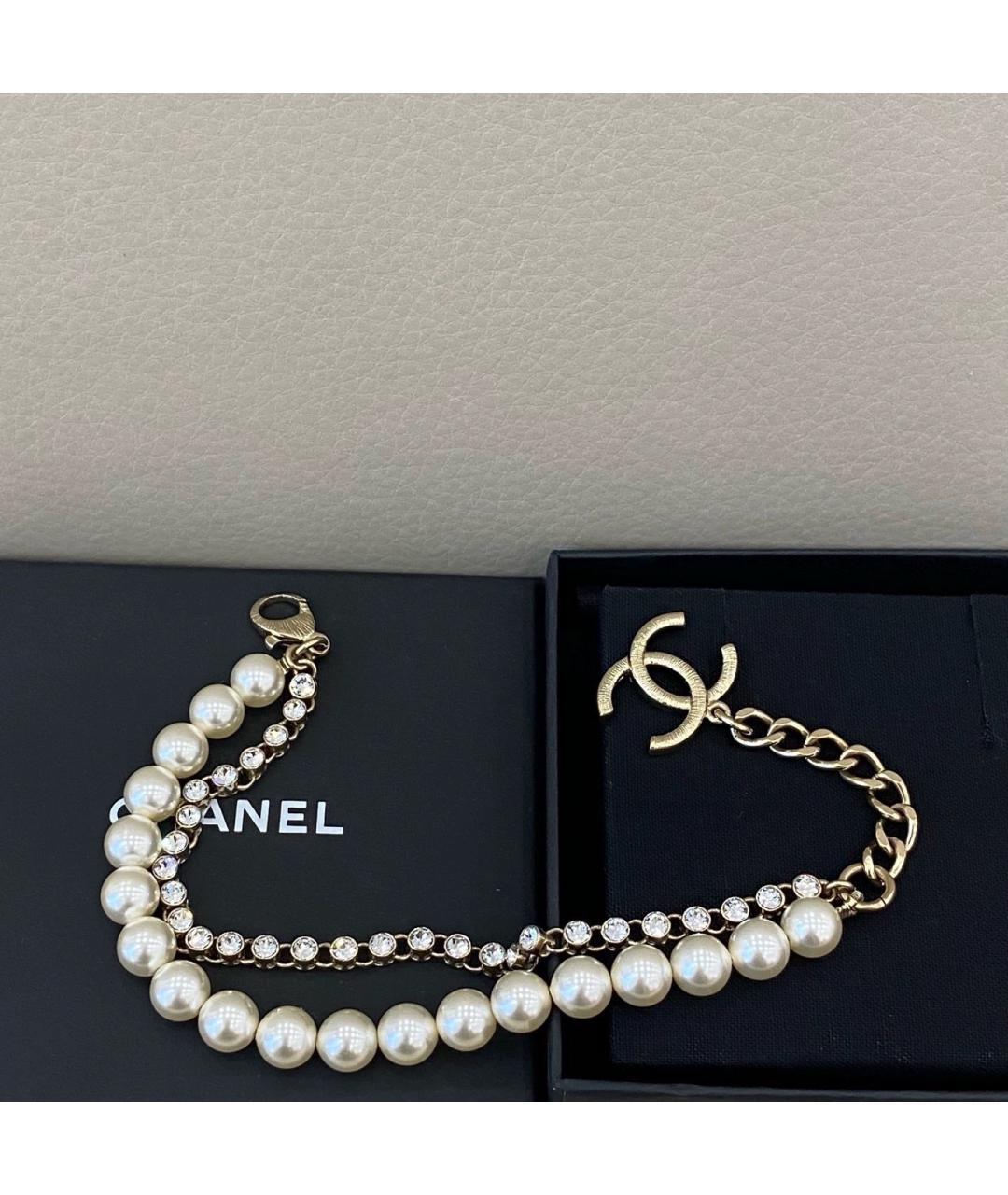 CHANEL Белый браслет, фото 2