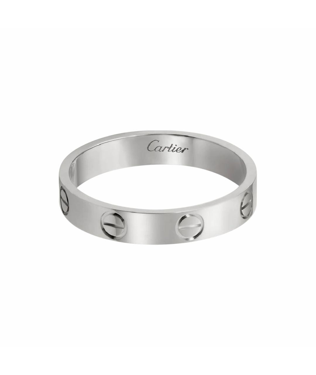 CARTIER Серебряное кольцо из белого золота, фото 1