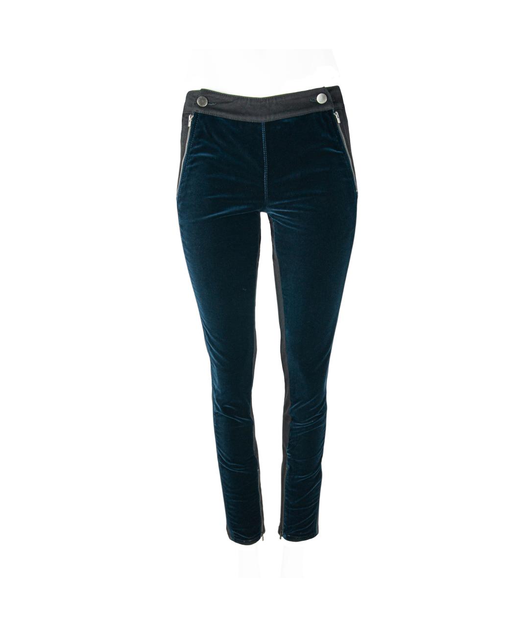 STELLA MCCARTNEY Черные хлопко-эластановые джинсы слим, фото 1