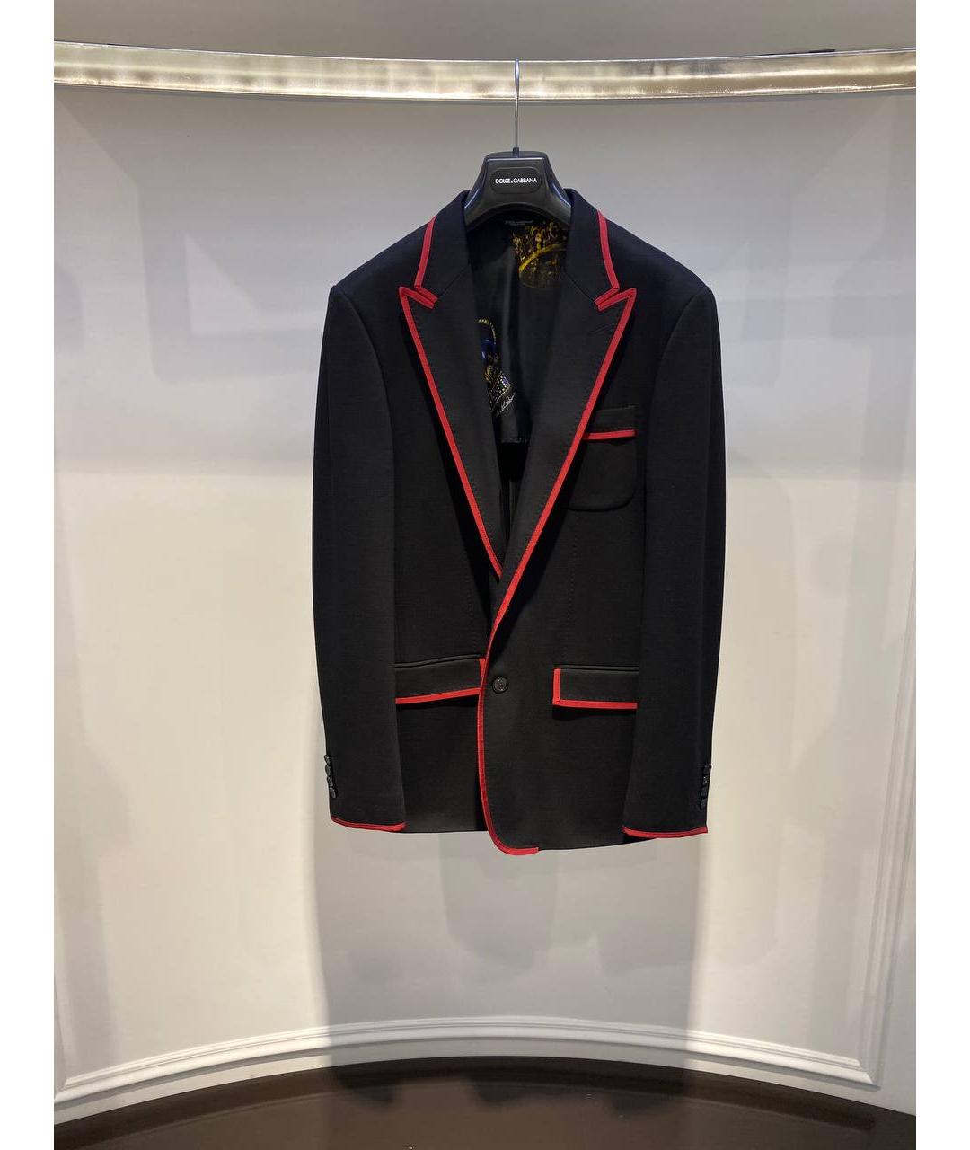 DOLCE&GABBANA Черный пиджак, фото 2